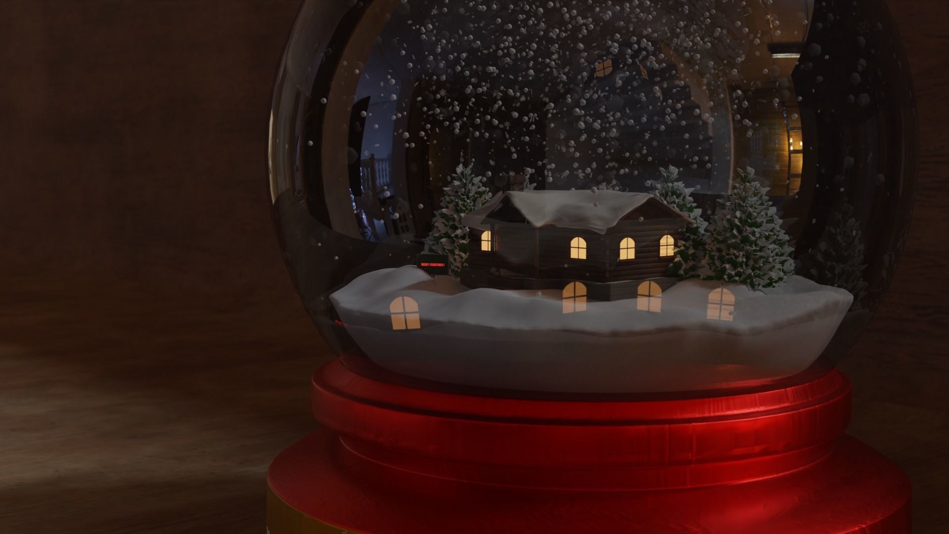 Snow Globe 3D model_111