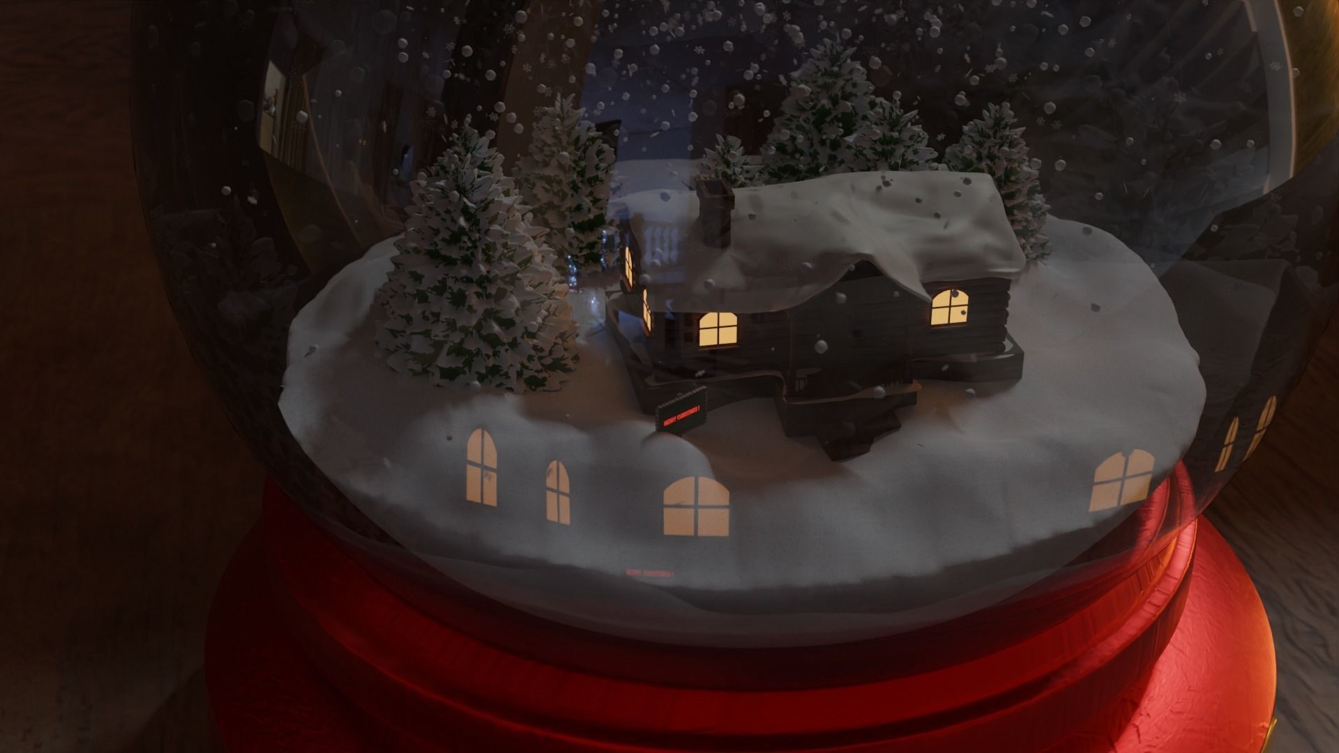 Snow Globe 3D model_65
