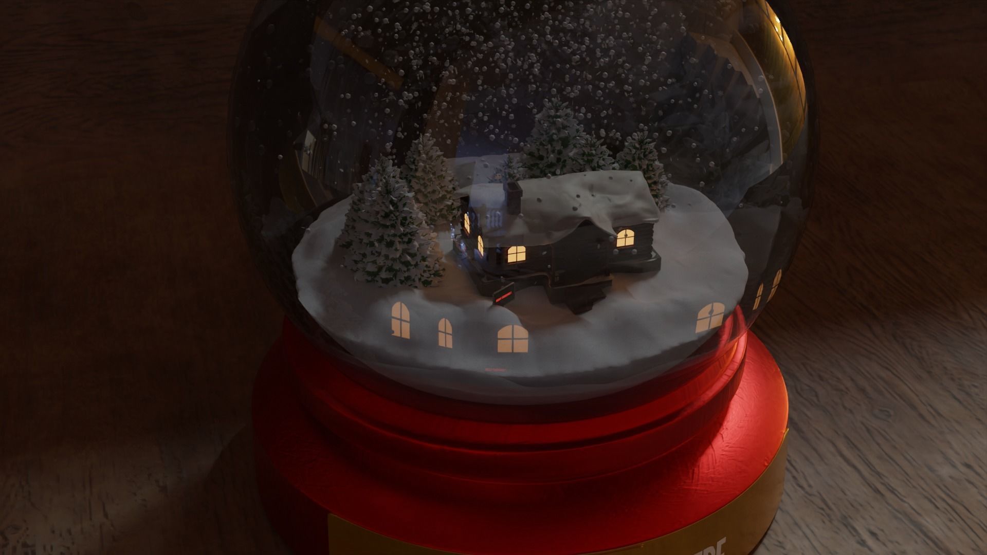 Snow Globe 3D model_55