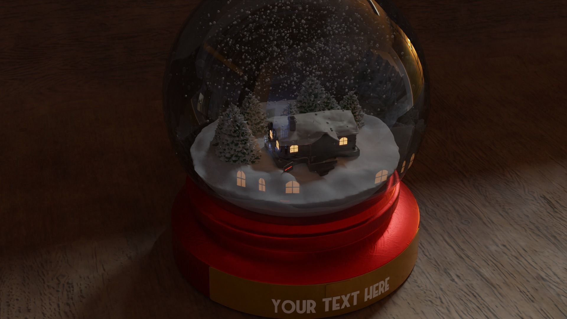 Snow Globe 3D model_54