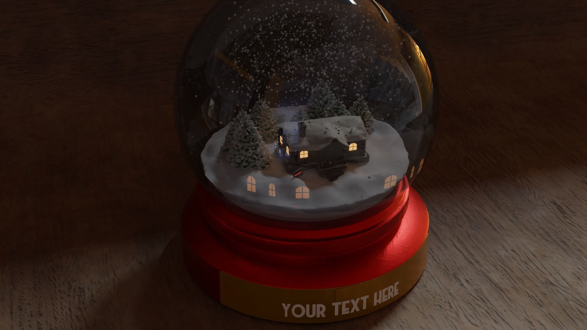 Snow Globe 3D model_48