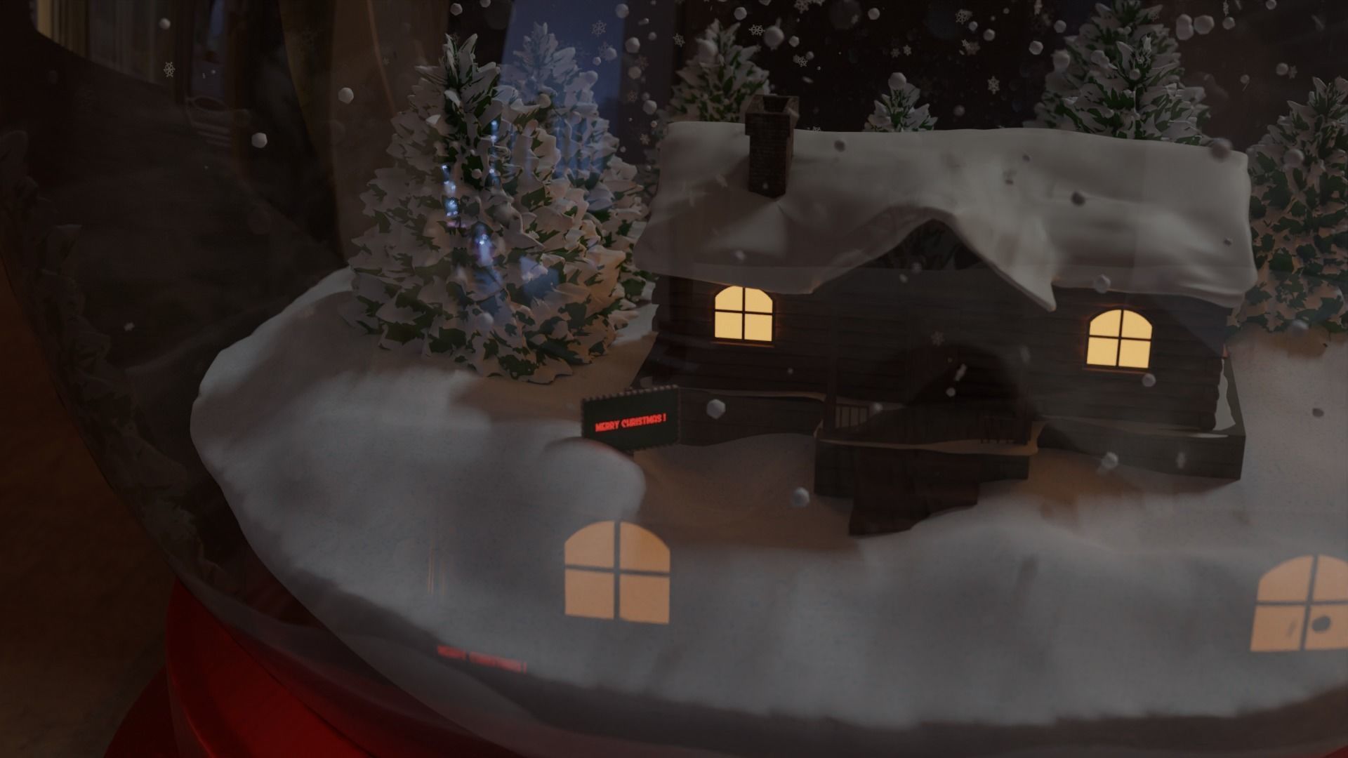 Snow Globe 3D model_89