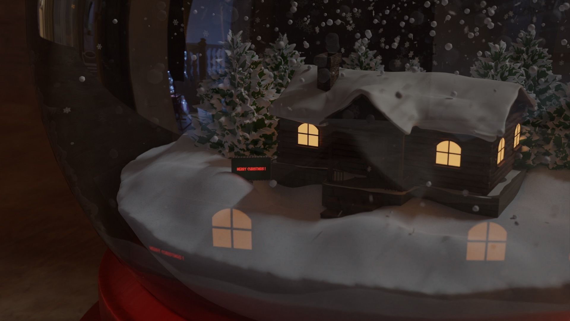 Snow Globe 3D model_85