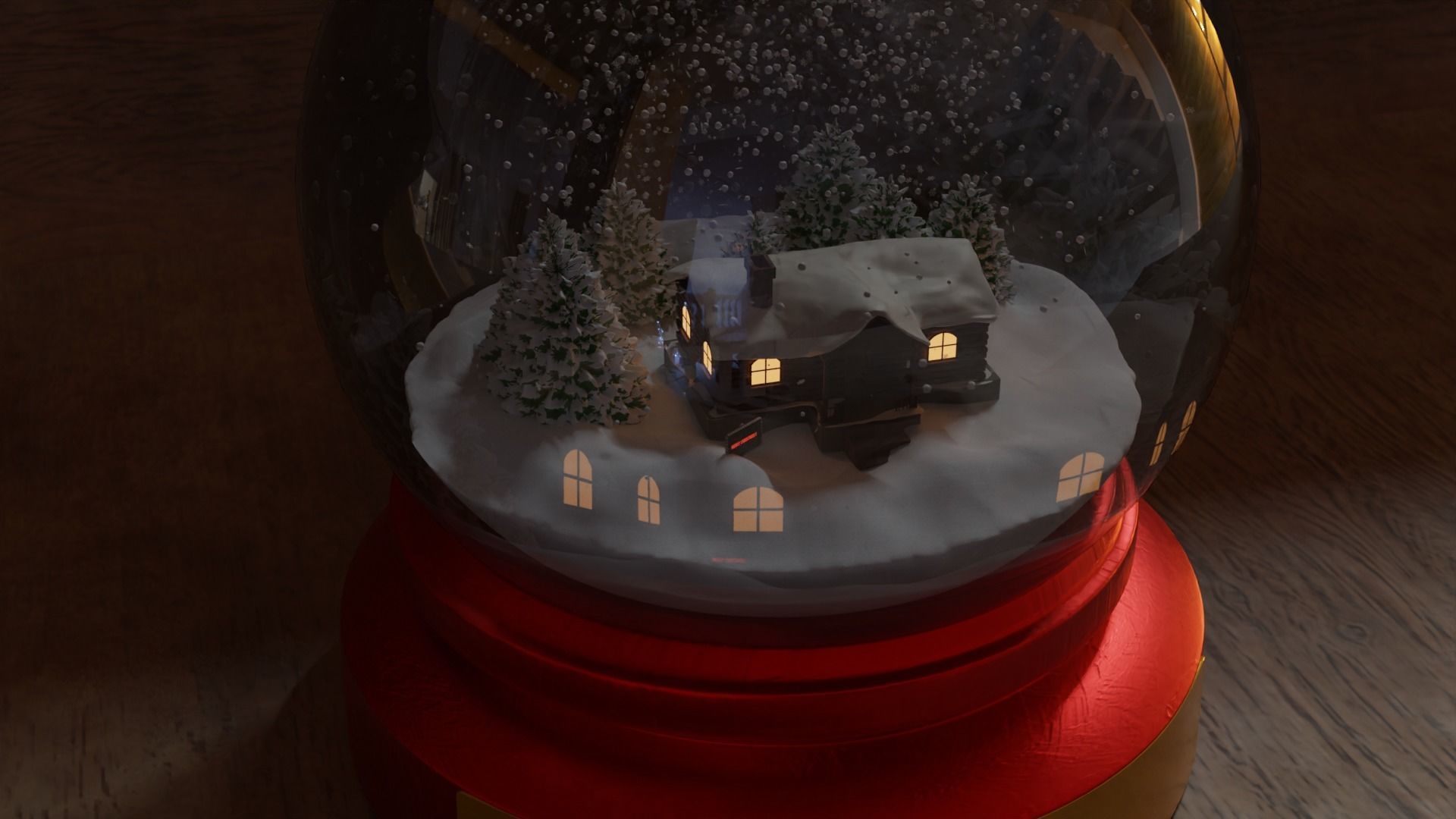 Snow Globe 3D model_57