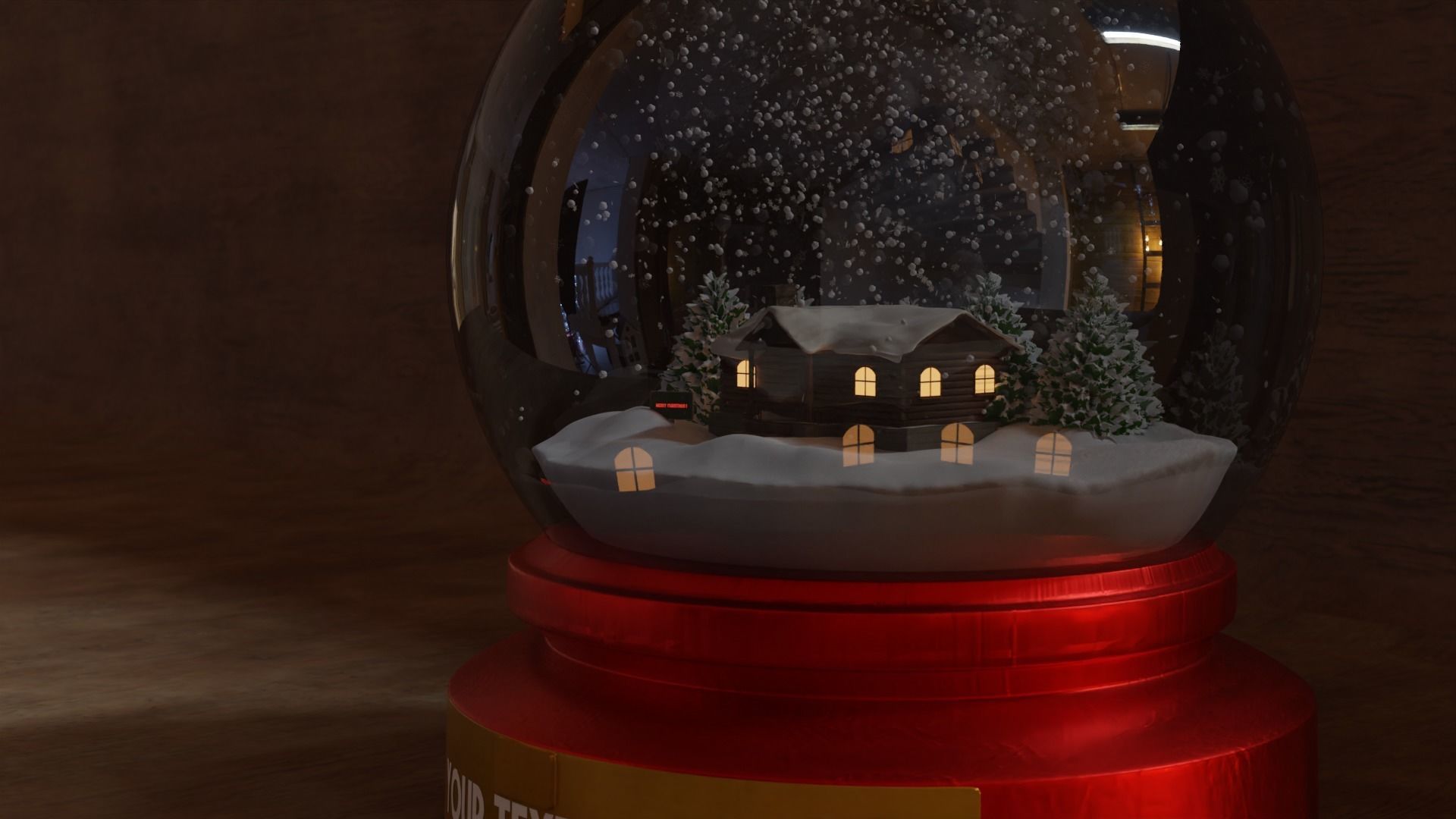Snow Globe 3D model_17