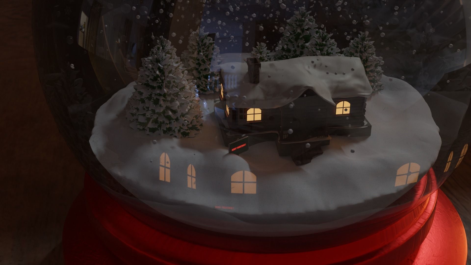 Snow Globe 3D model_66