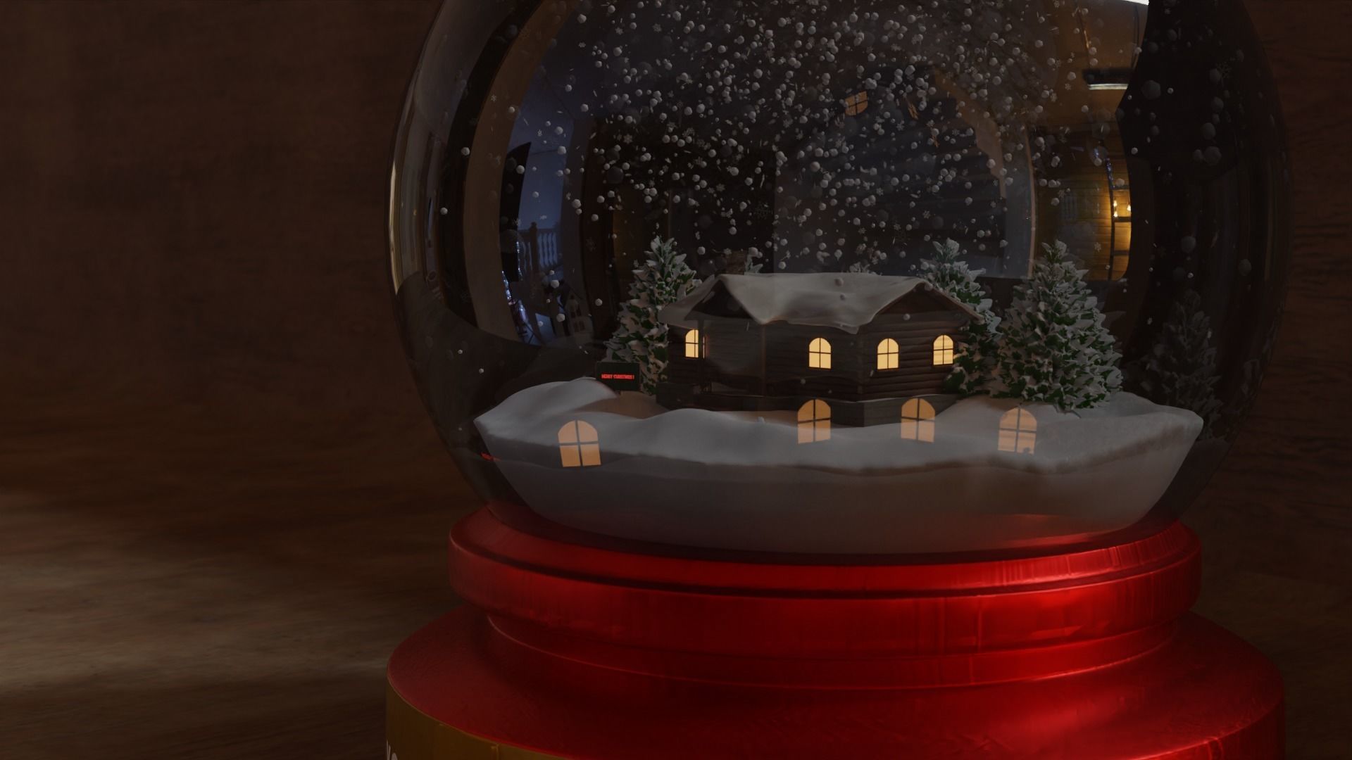 Snow Globe 3D model_106