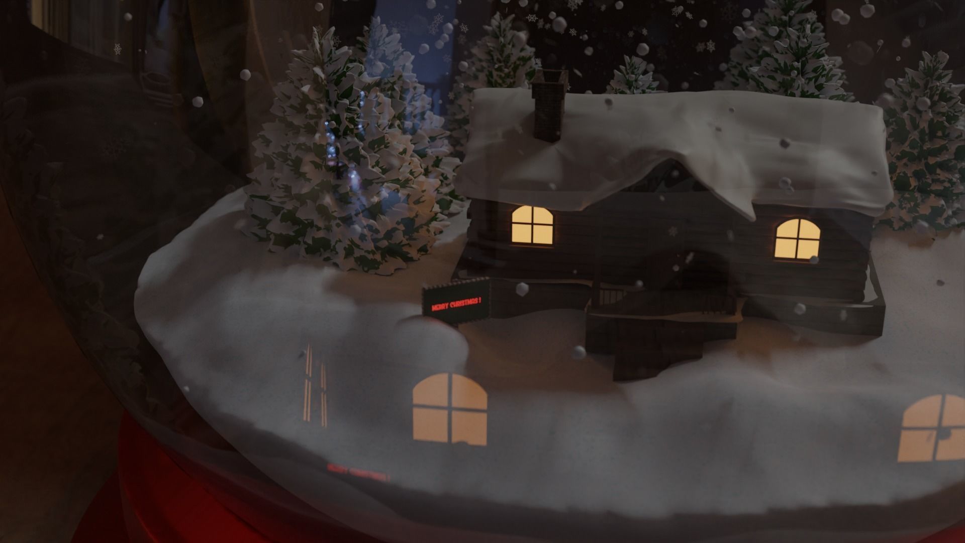 Snow Globe 3D model_78