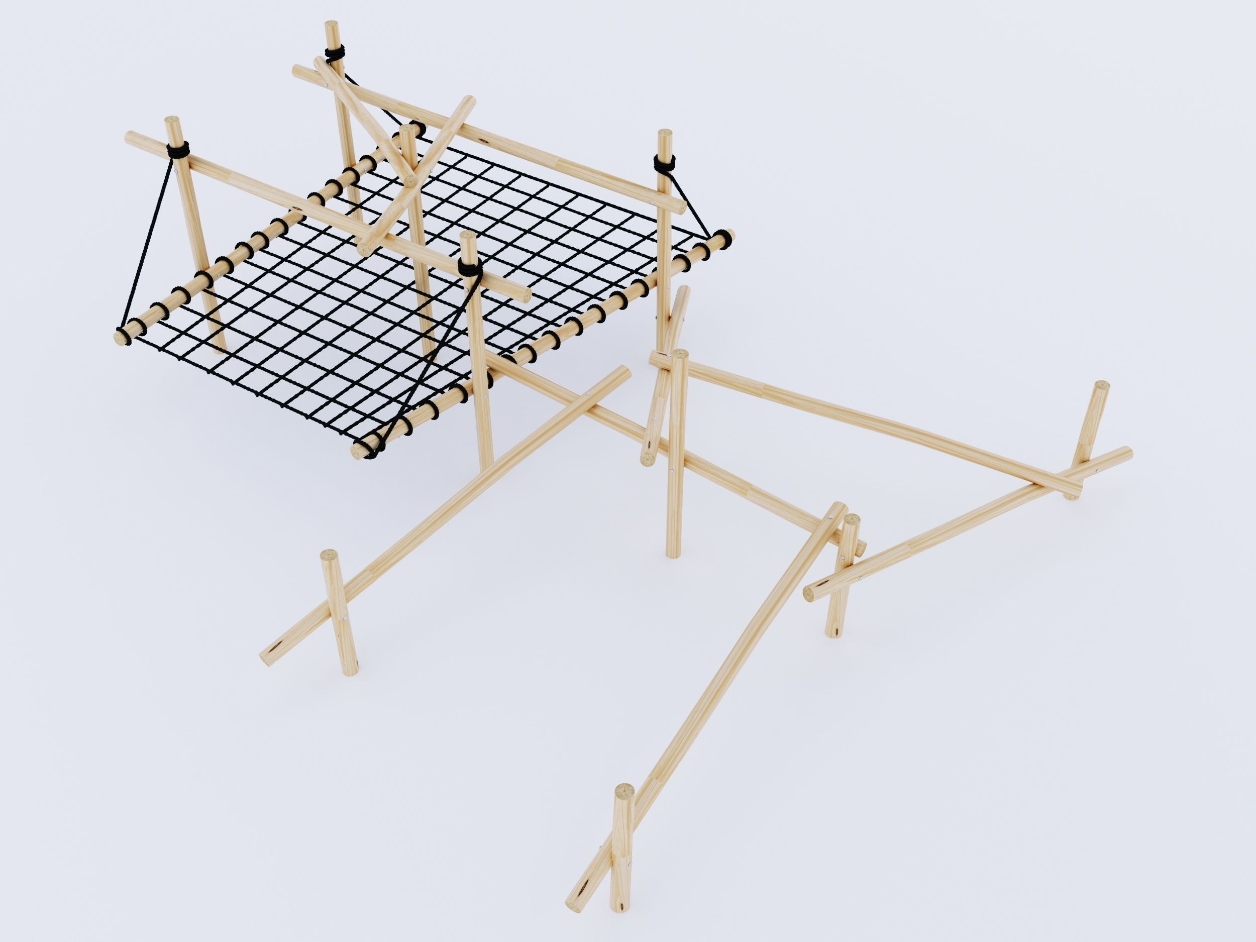 children street game 3D model_3