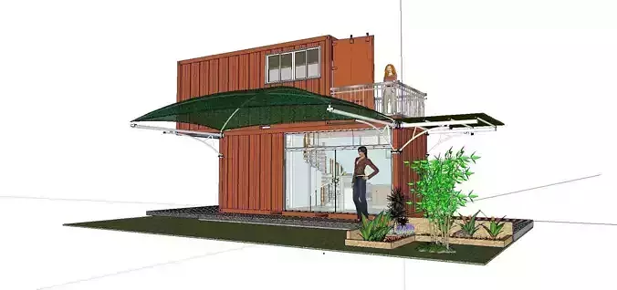 City Simple Art Building-Container-05