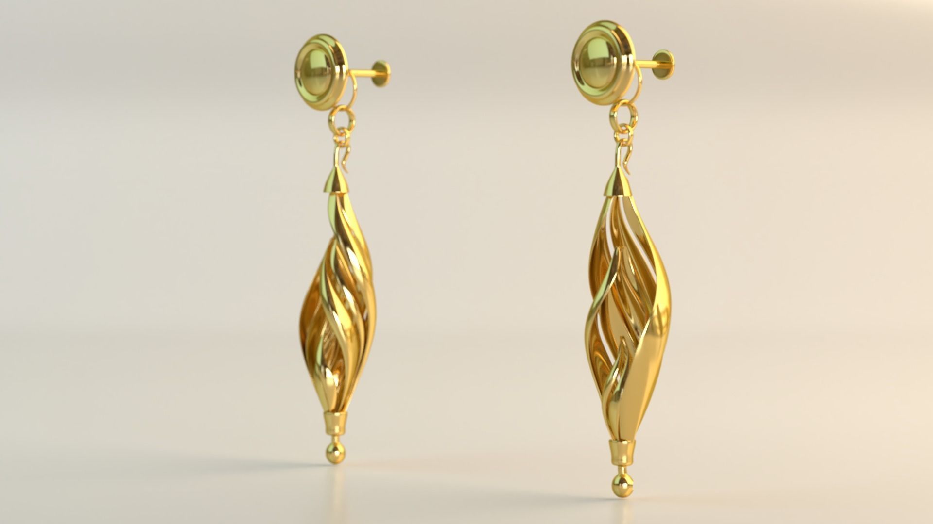 Ear Rings 3D model_3