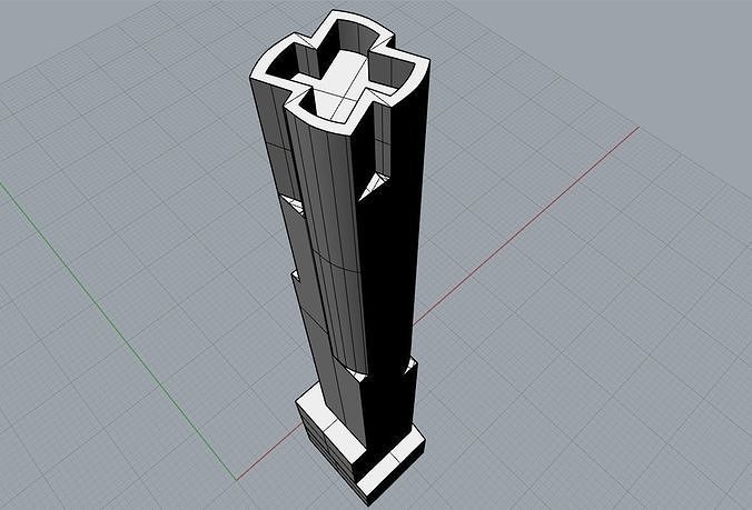 35 Hudson Yards New York 3D print model