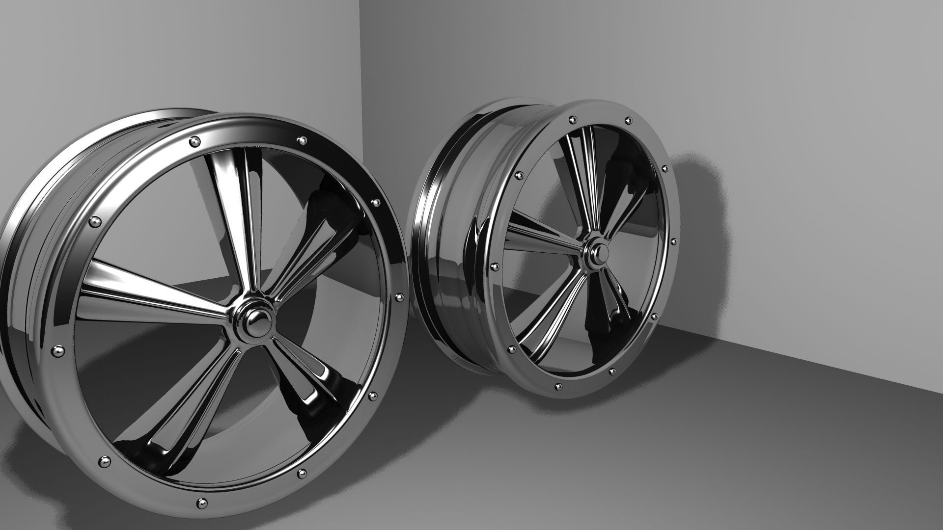 car rim 3D model_0