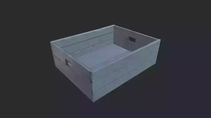 Wooden Crate 01