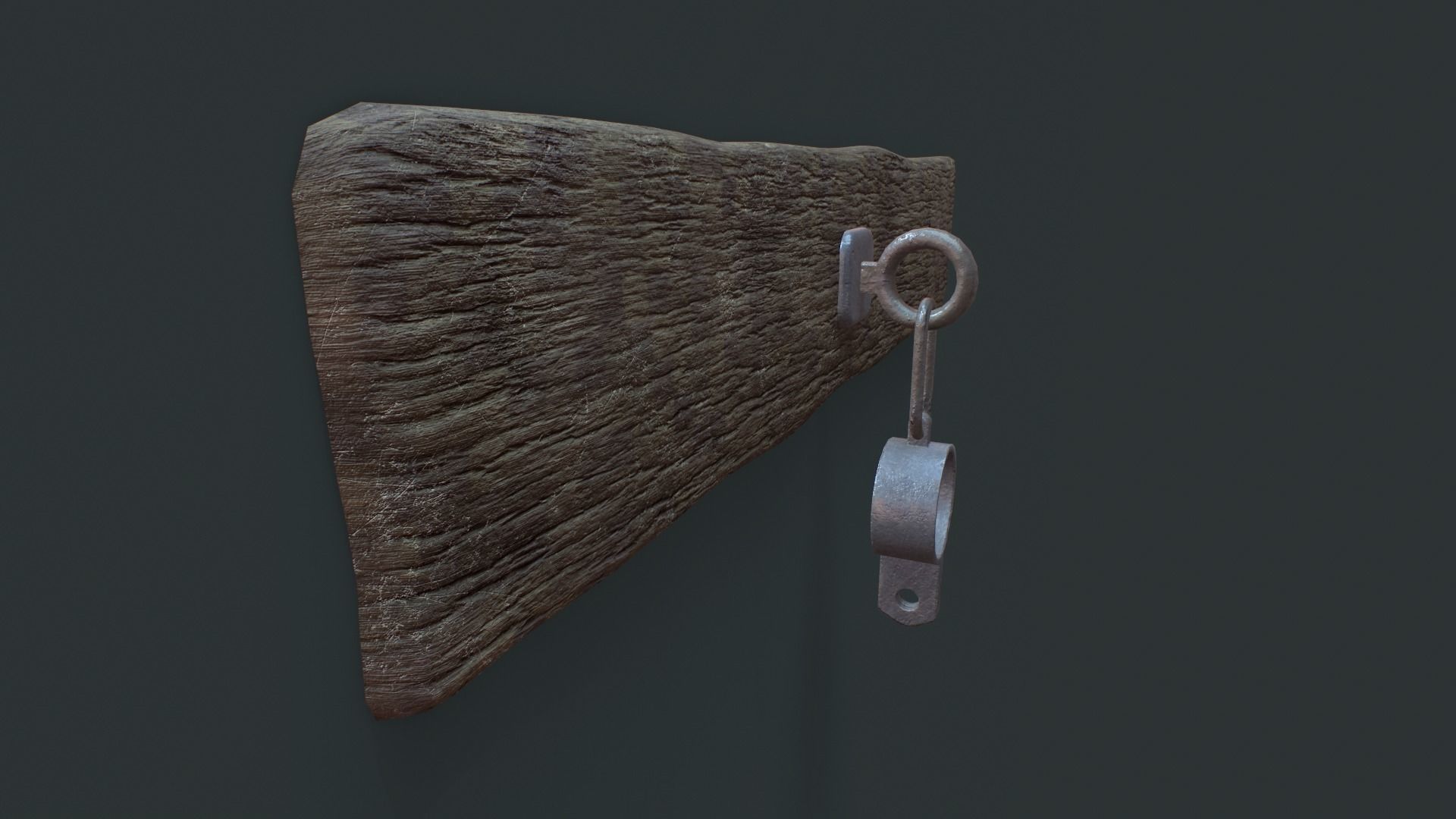 Torture dungeon set Low-poly 3D model_14