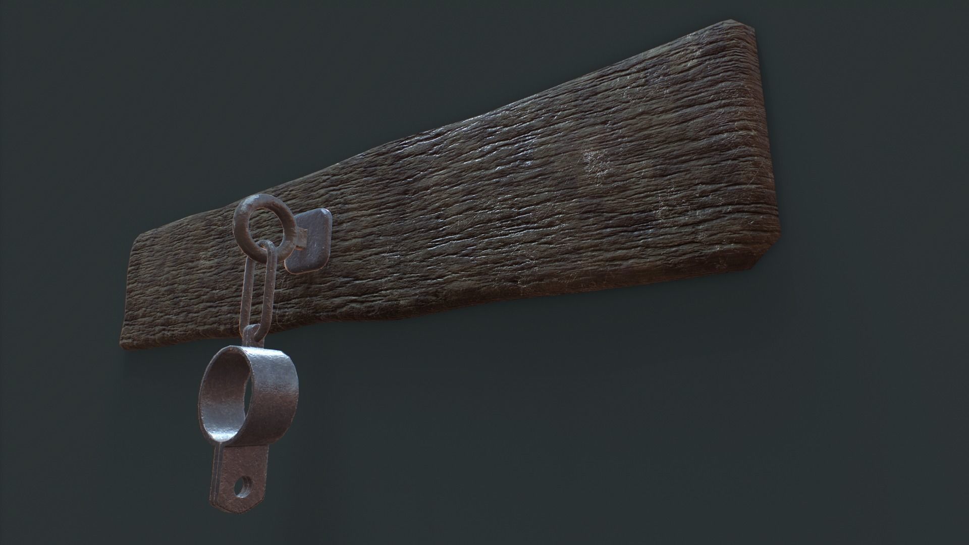 Torture dungeon set Low-poly 3D model_15