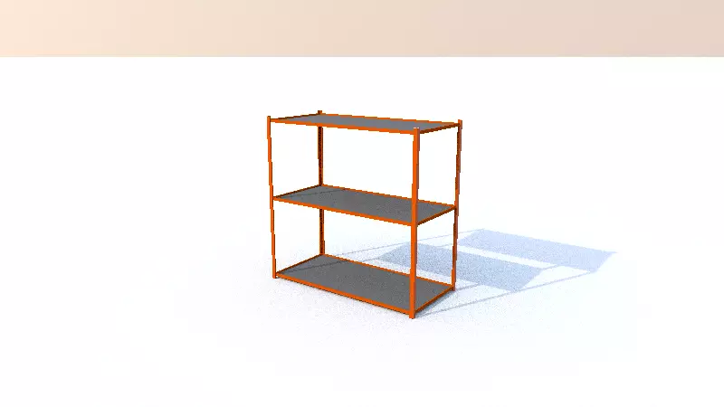 Armoire stockage Free 3D model