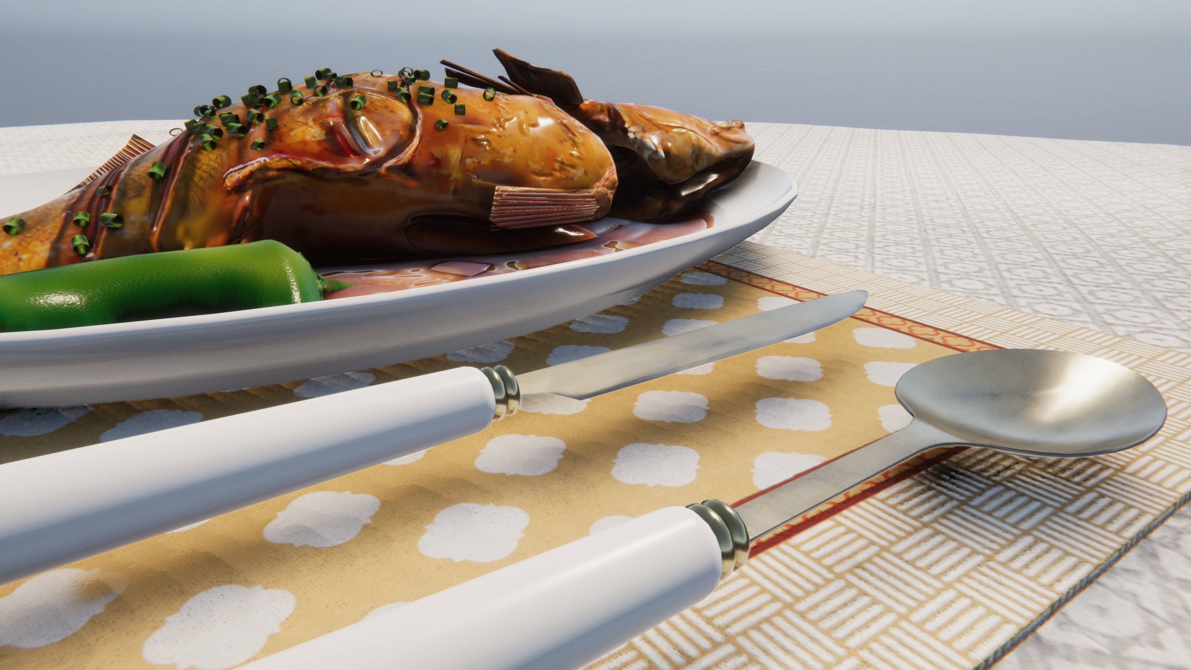 Fast Food Bundle Low-poly 3D model_50