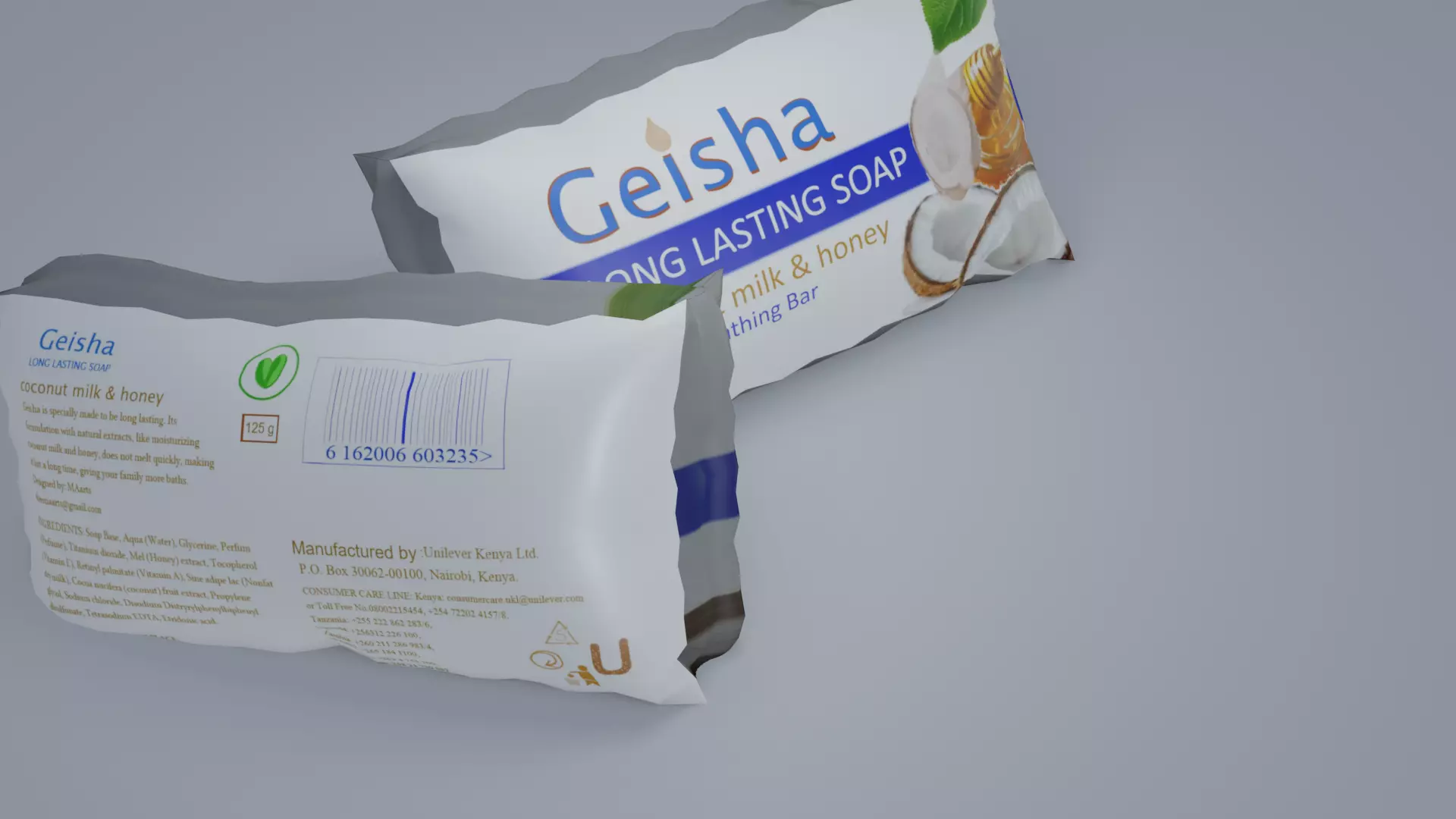Geisha Soap Free 3D model