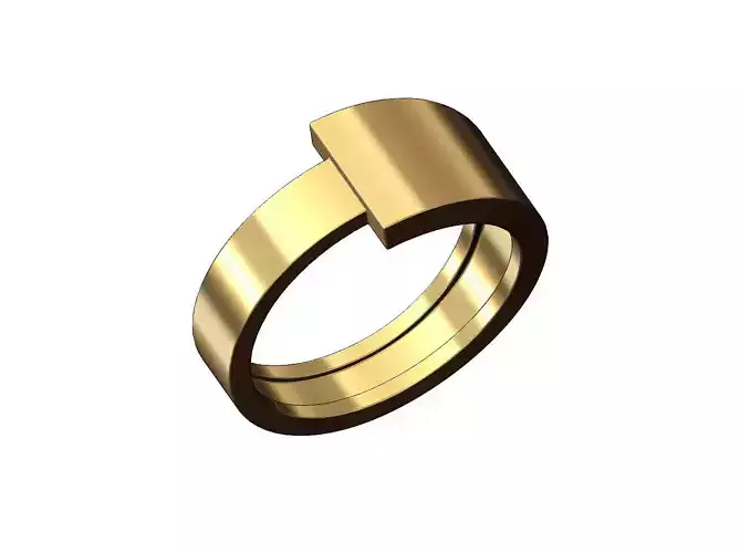 Tapered overlapping band