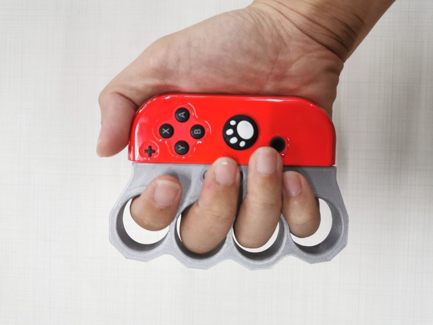 Boxing Grip For Nintendo Switch Knuckles Joycon  3D print model_9