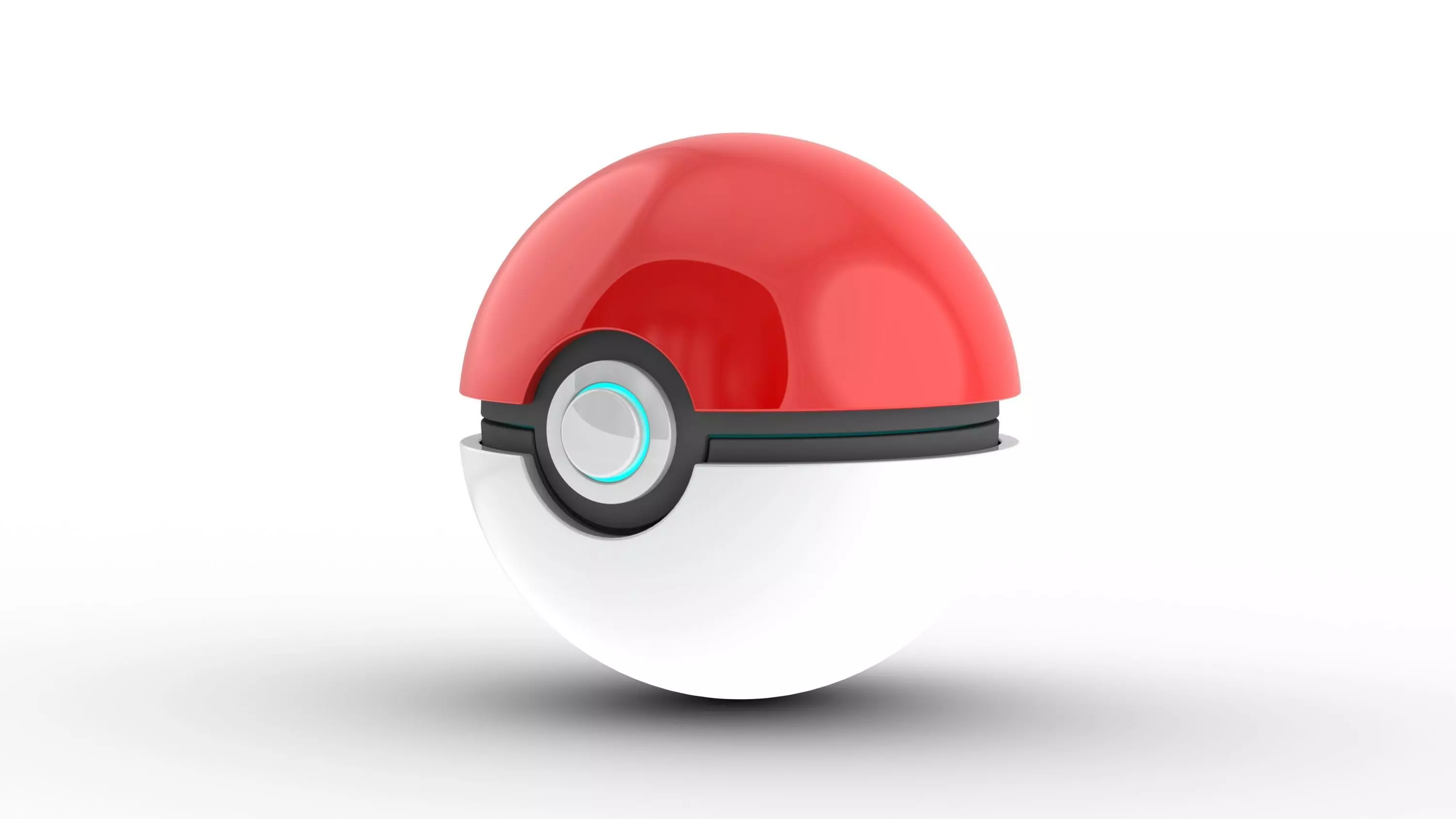 pokeball pokemon ball 3D print model_0