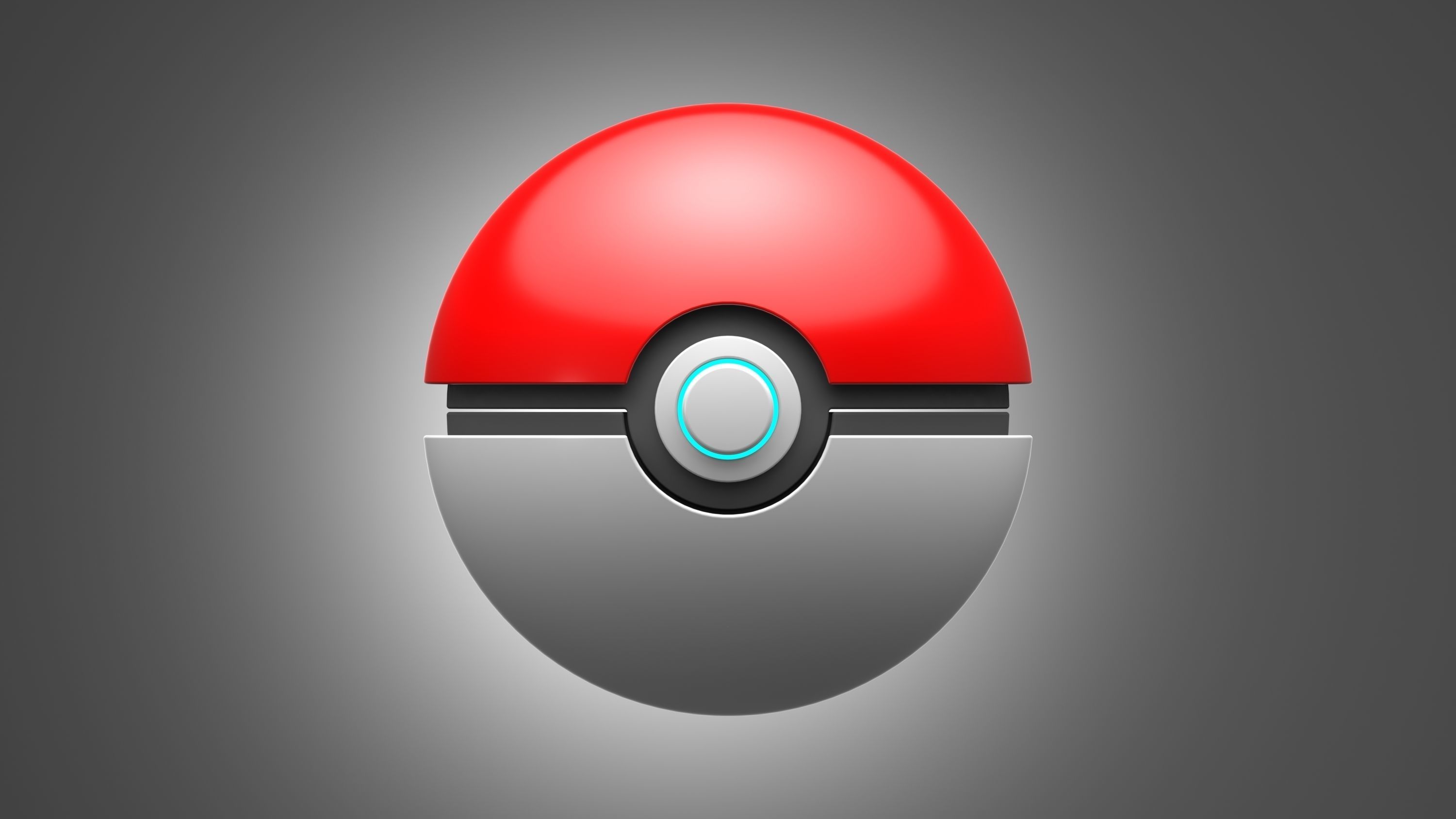 pokeball pokemon ball 3D print model_9