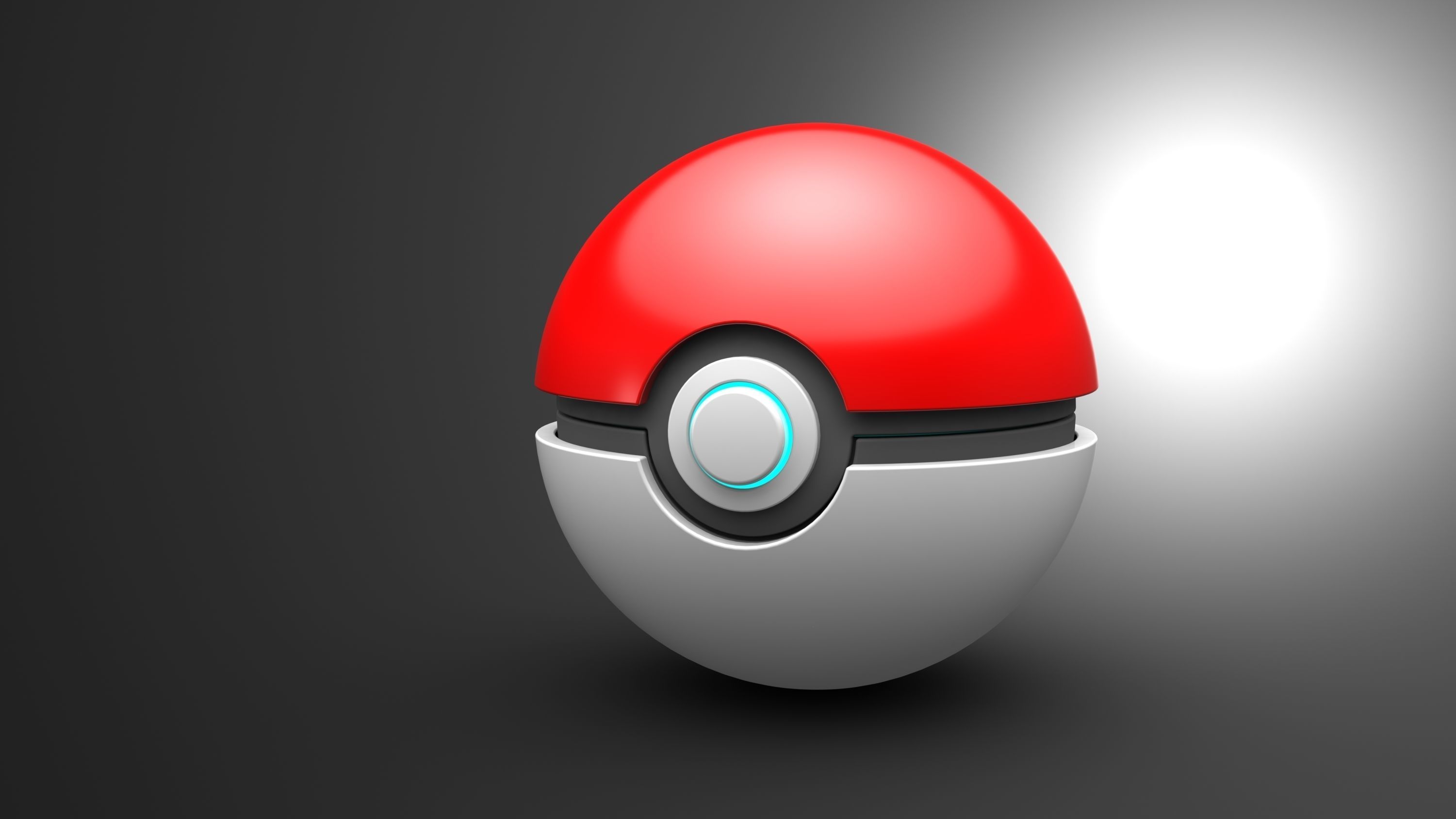 pokeball pokemon ball 3D print model_8