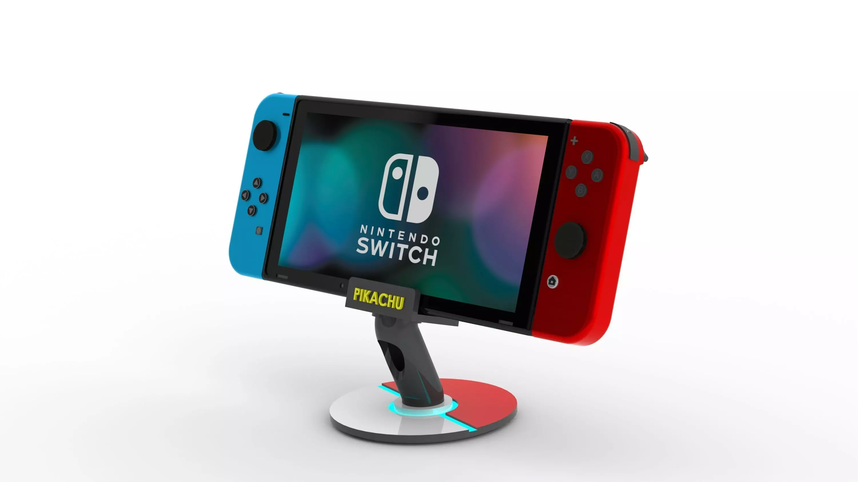shelf for nintendo switch 3D print model_0