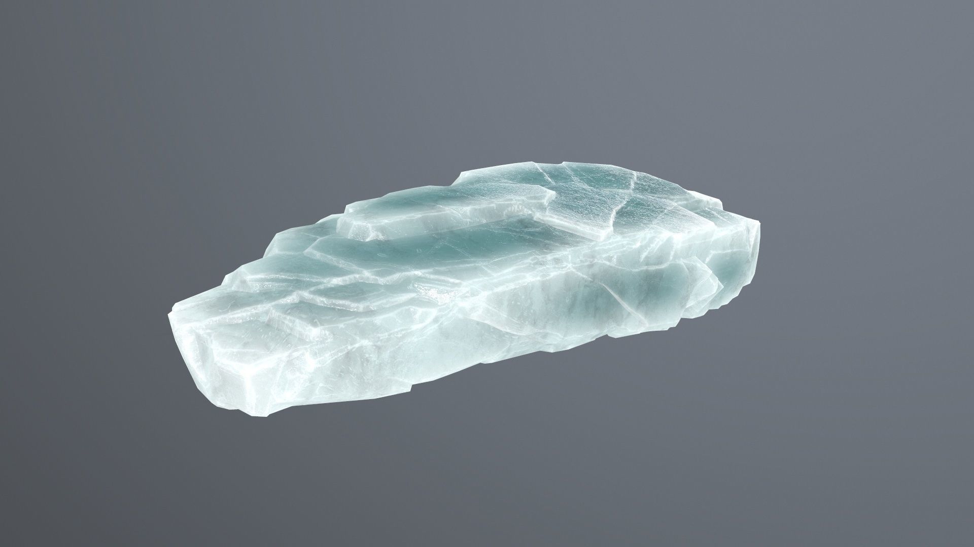 Rock Set piece of Low-poly 3D model_21