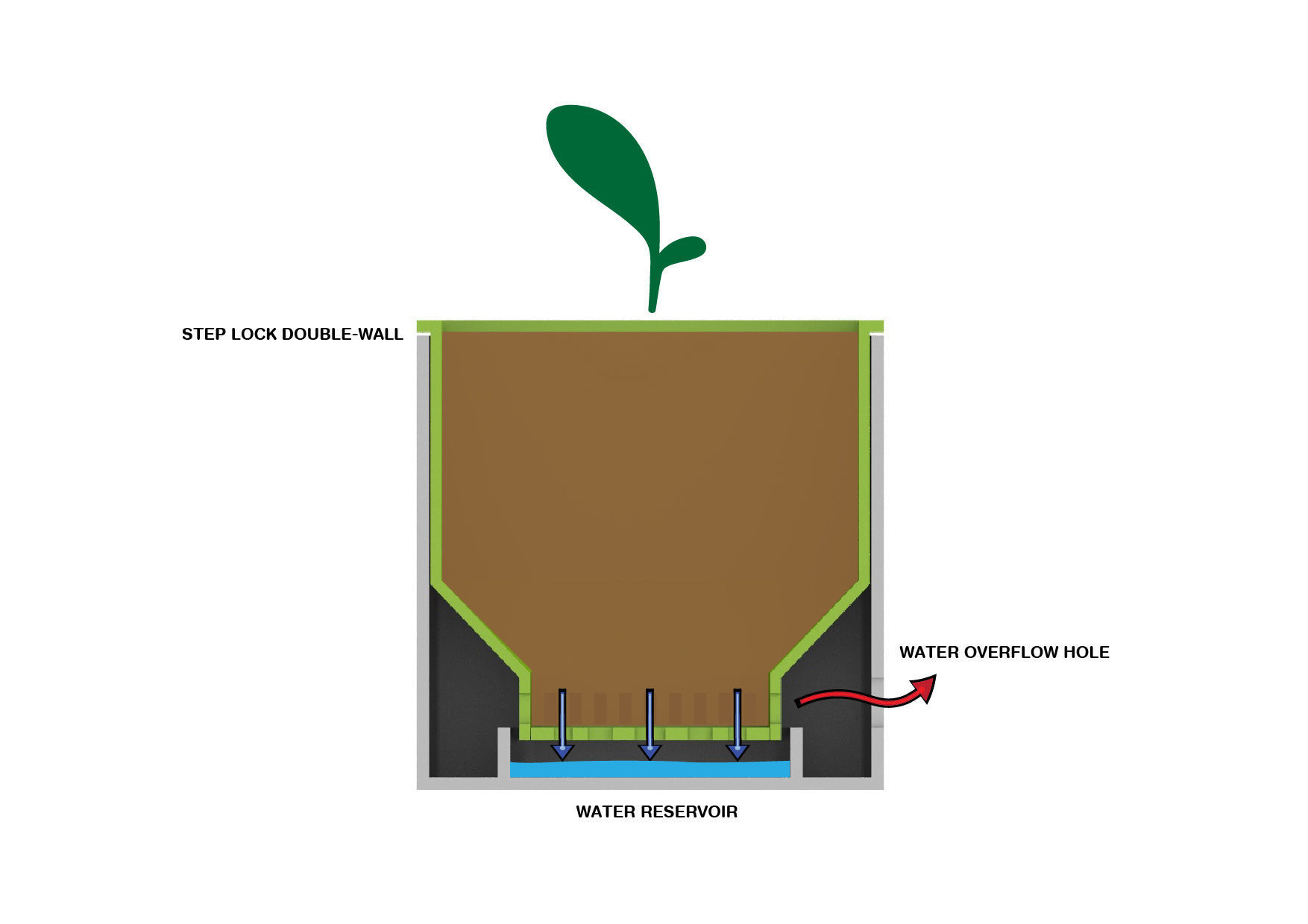 plant pot 3D print model_3
