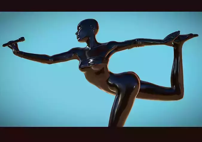 Grace Jones 3D model