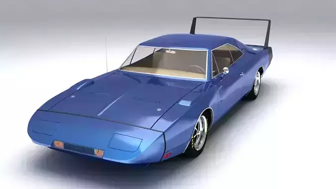 Charger Daytona 1971 3D model