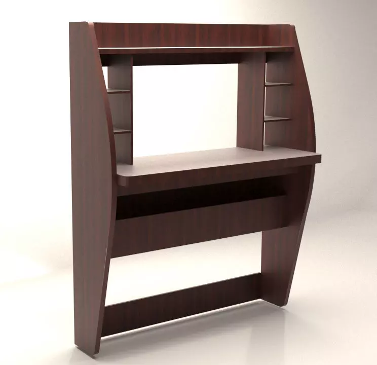 Computer Table Free 3D model