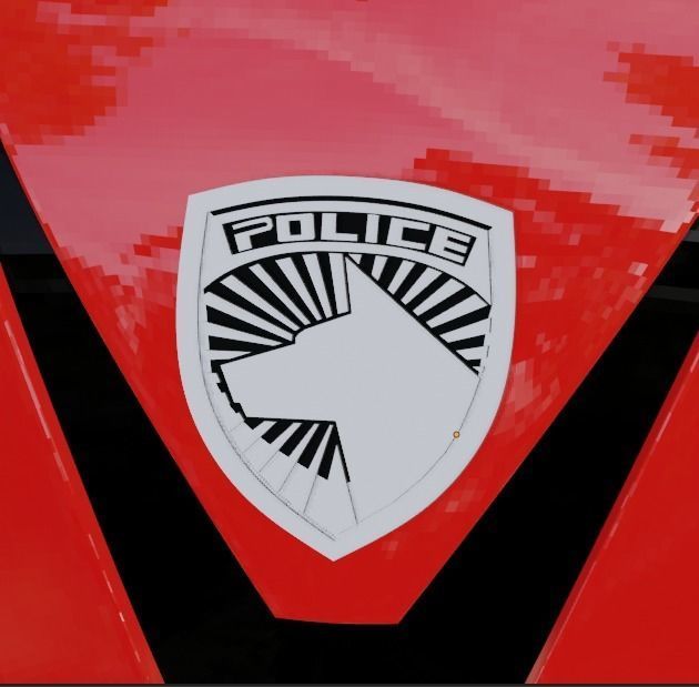 Tokusou Sentai Dekaranger DekaRed 3D printable cosplay helmet 3D print model_5