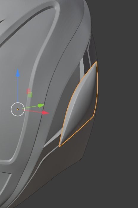 Tokusou Sentai Dekaranger DekaRed 3D printable cosplay helmet 3D print model_14