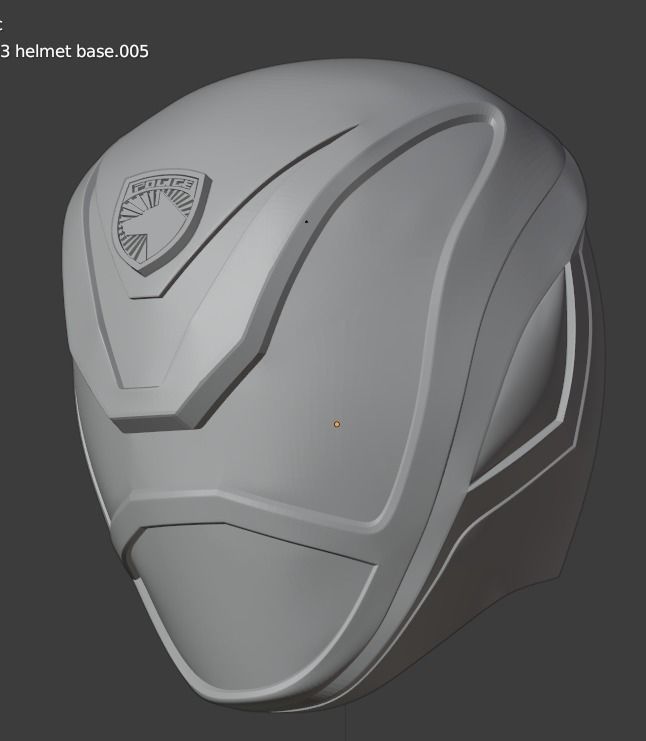 Tokusou Sentai Dekaranger DekaRed 3D printable cosplay helmet 3D print model_13
