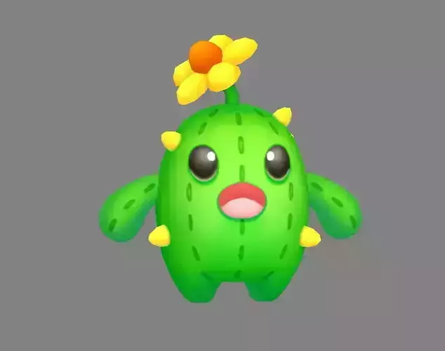 Cartoon Cactus Monster - Cactus Doll
