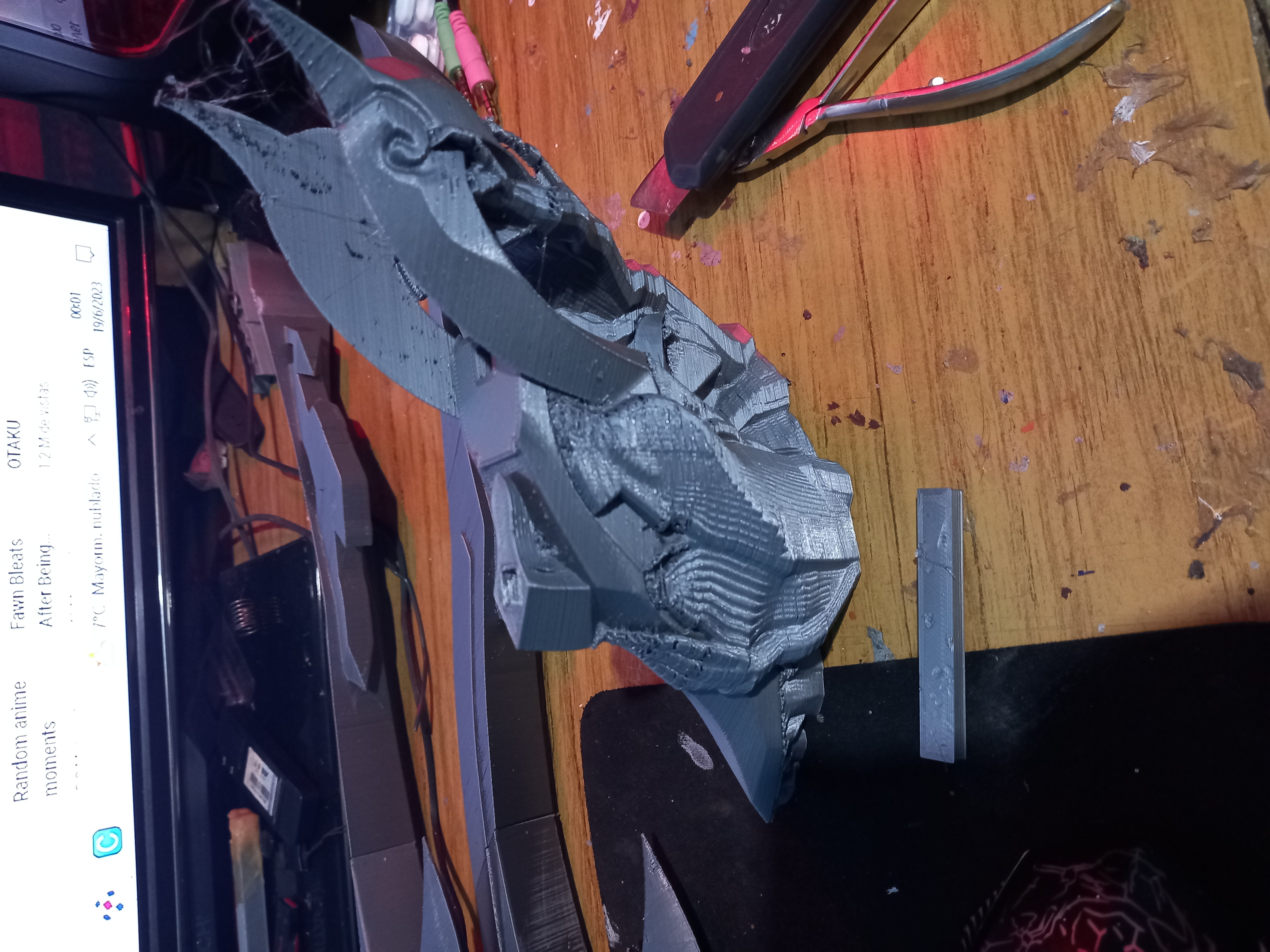 genshin impact Bow Rust 3D print model_10