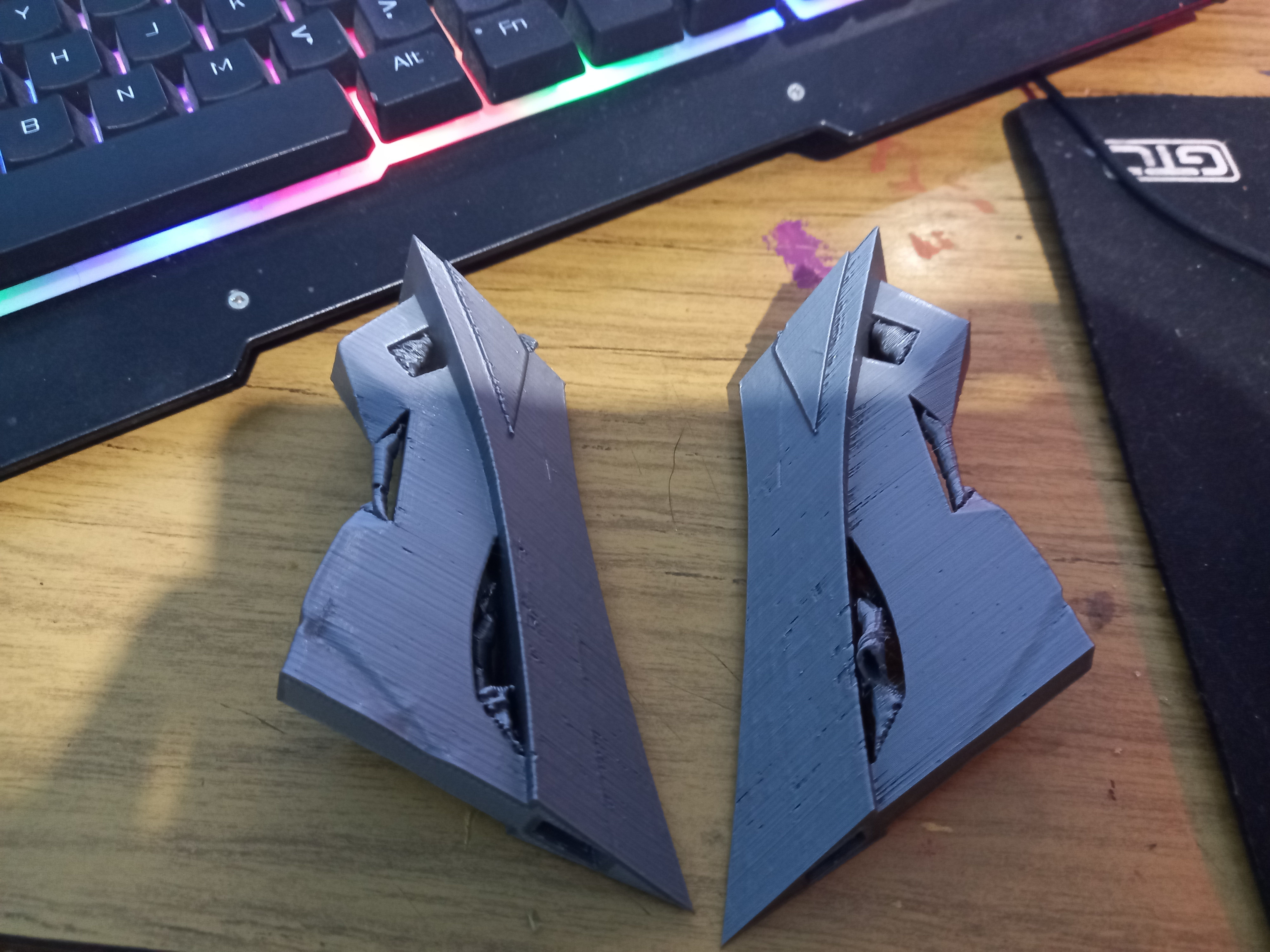 genshin impact Bow Rust 3D print model_3