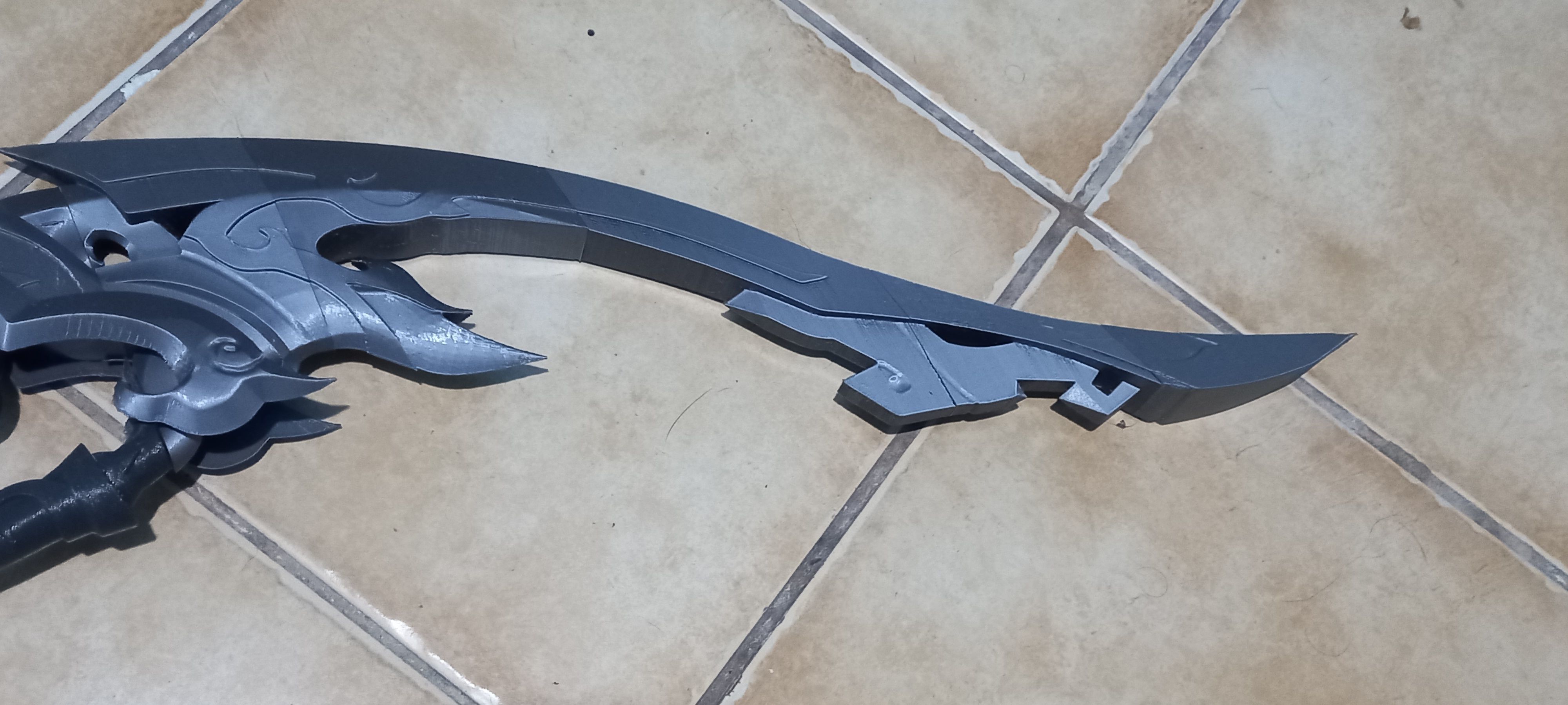 genshin impact Bow Rust 3D print model_15