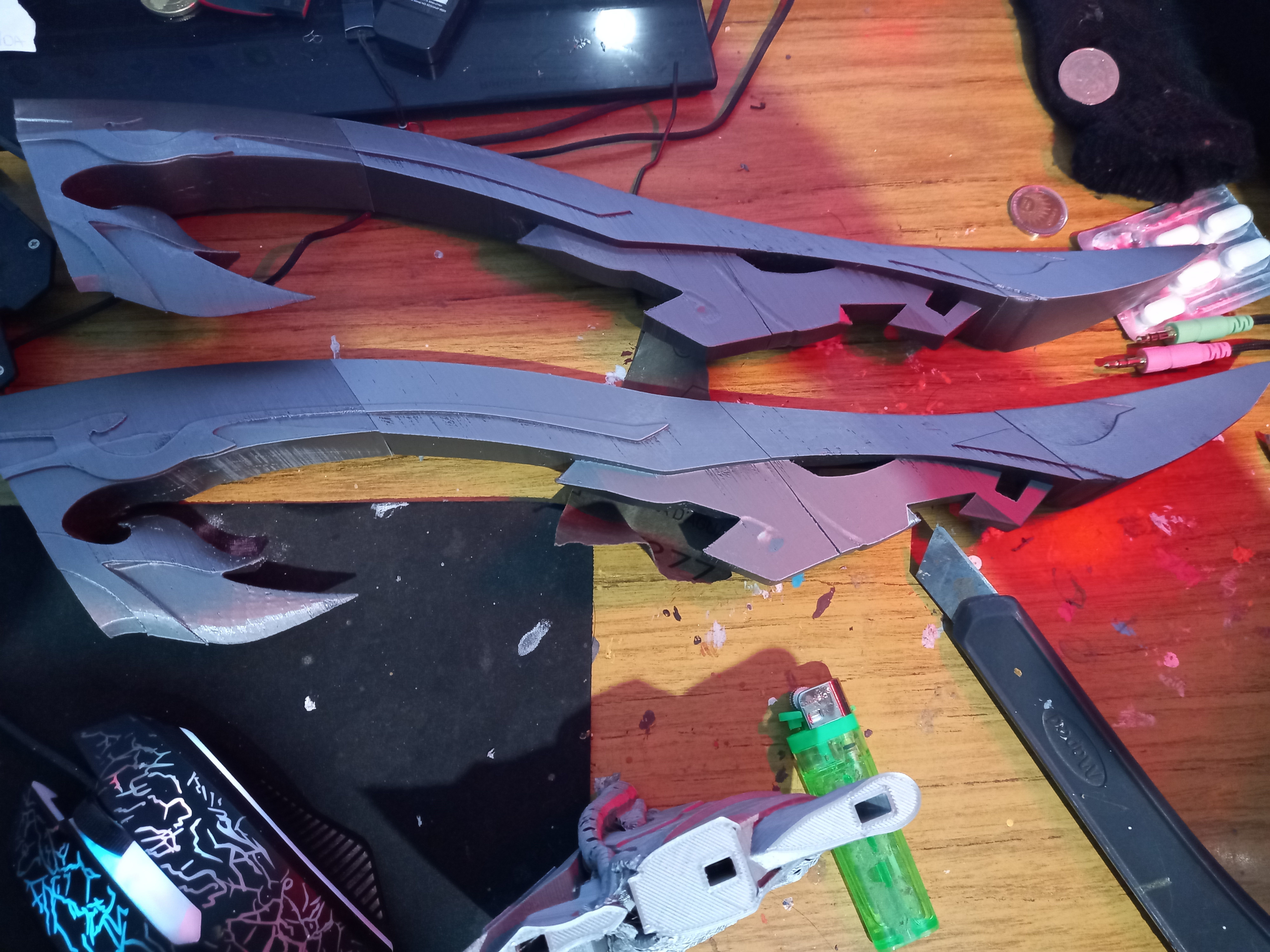 genshin impact Bow Rust 3D print model_6