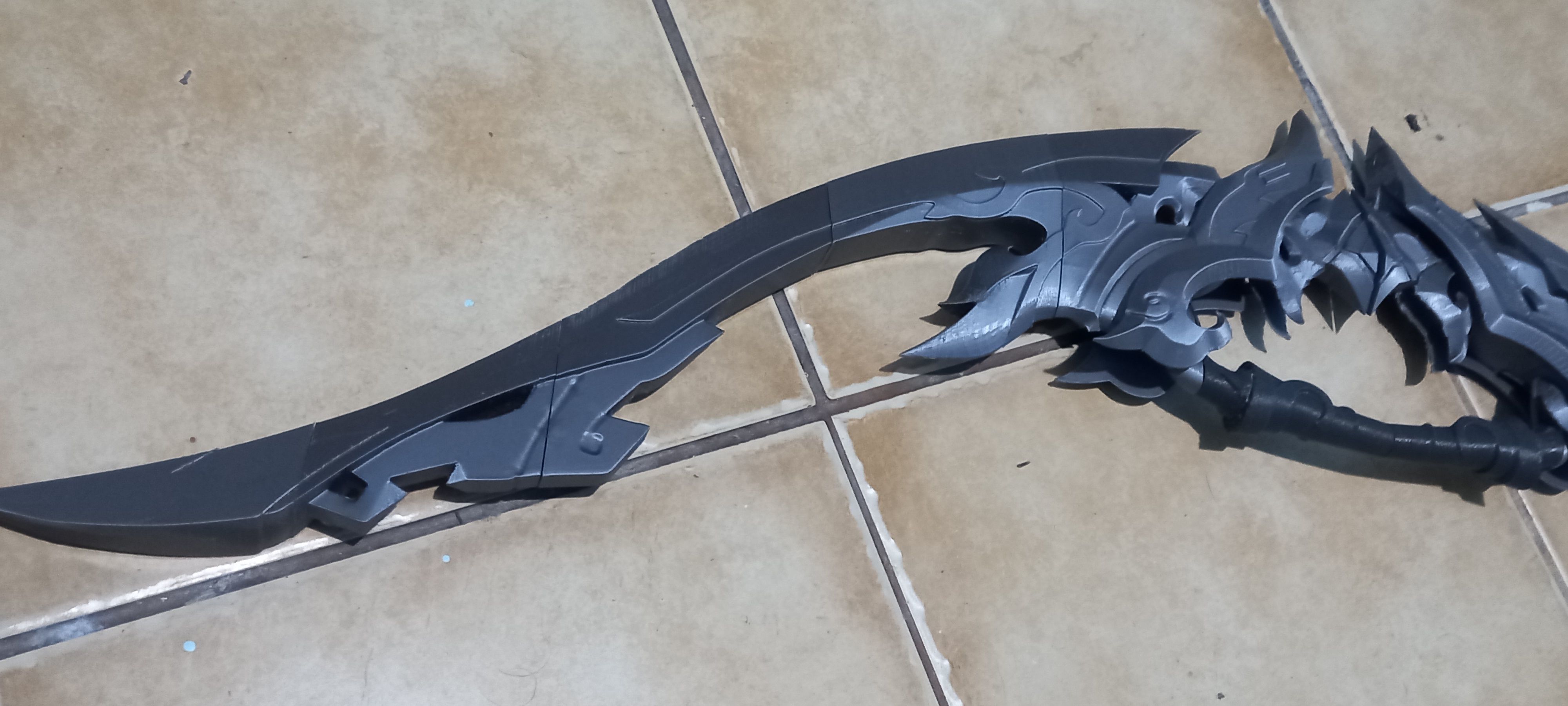 genshin impact Bow Rust 3D print model_13