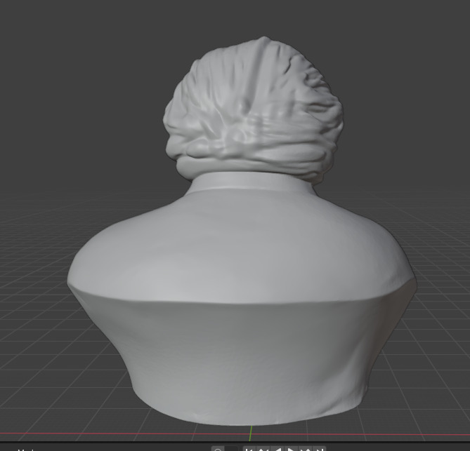 Charles Bukowski 3D print model_7