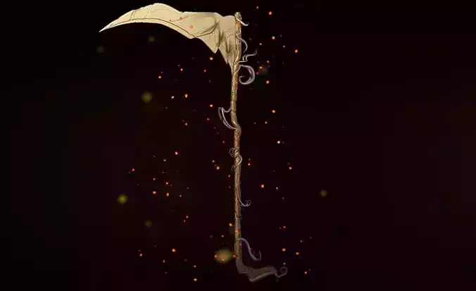 Scythe sacrificial 3D model