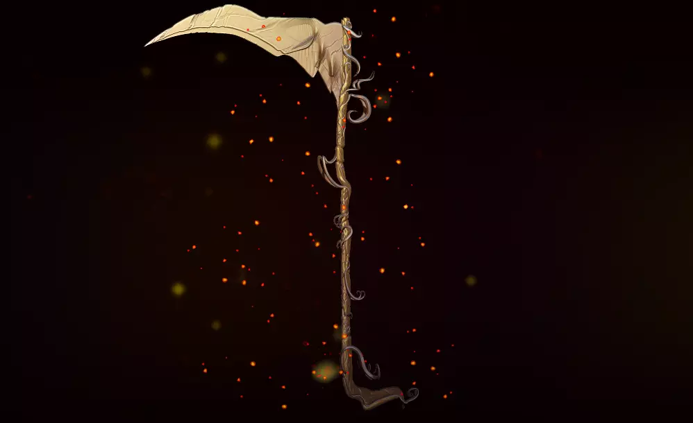 Scythe sacrificial 3D model