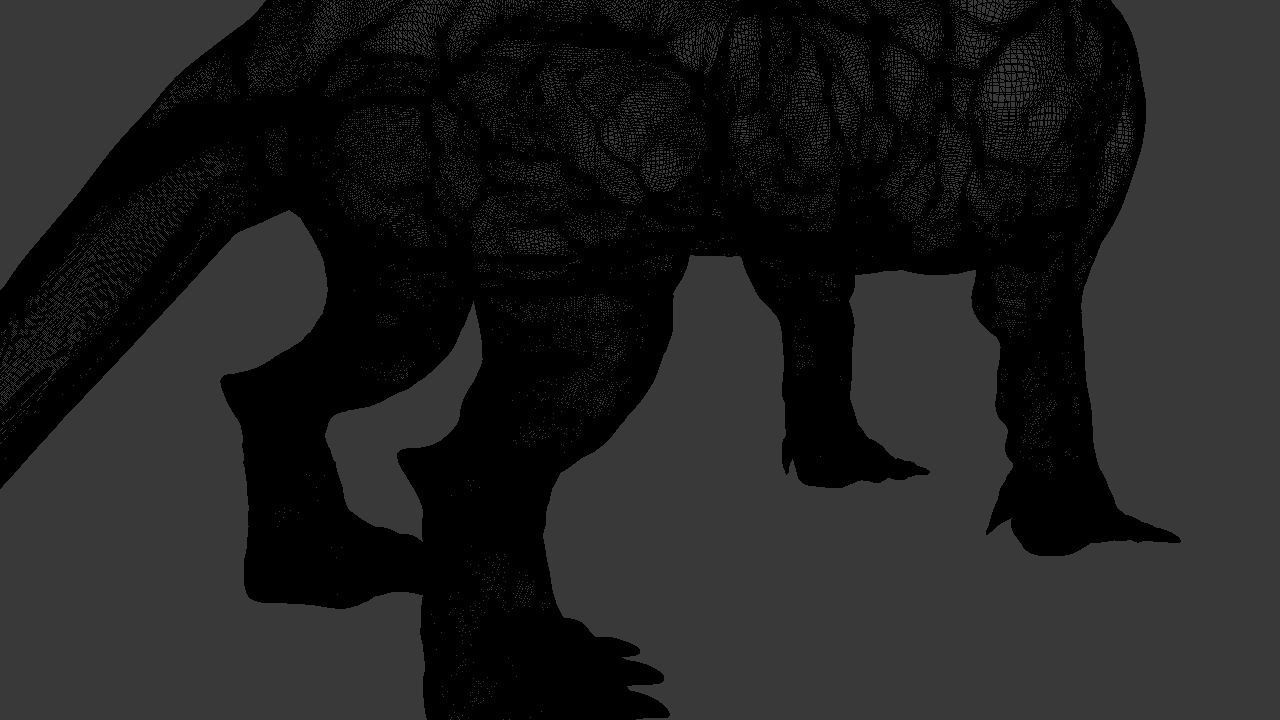 Dragon 3D Model Detailed Scult 3D model_4