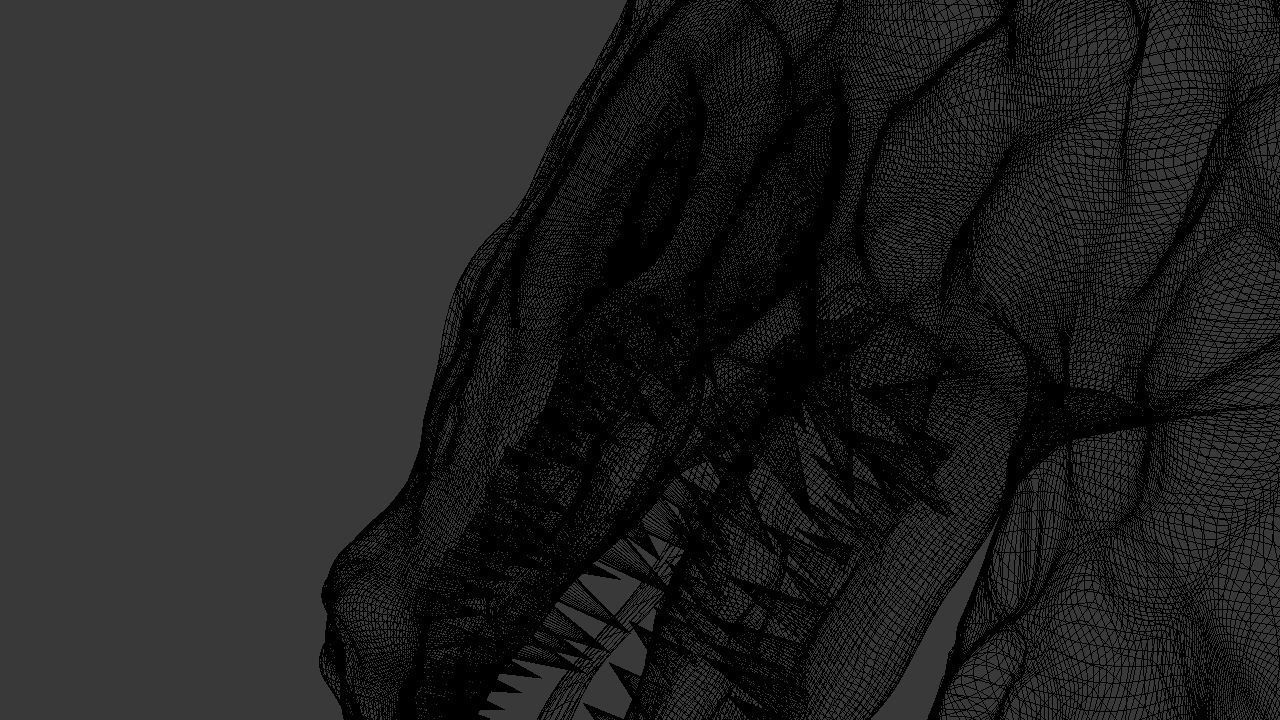 Dragon 3D Model Detailed Scult 3D model_3