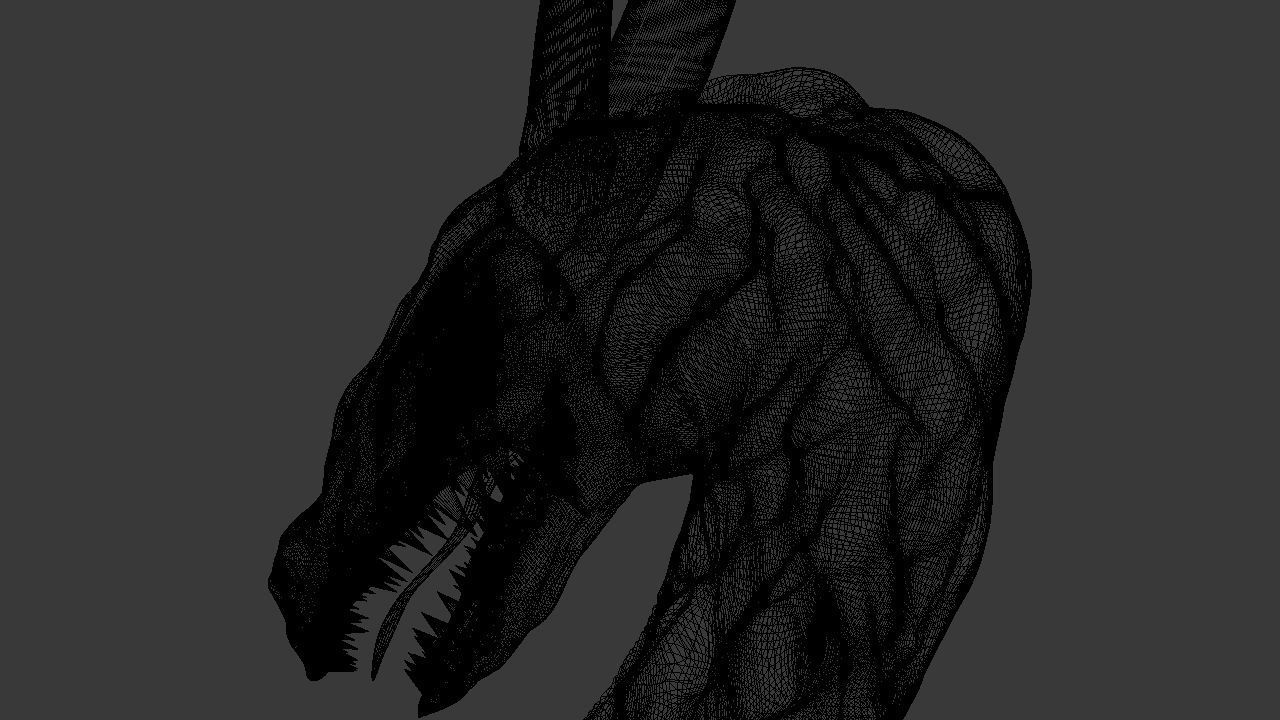 Dragon 3D Model Detailed Scult 3D model_2