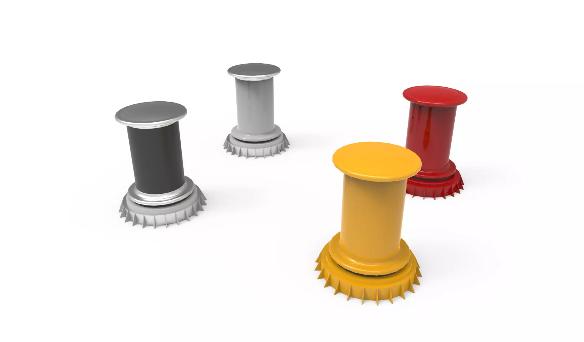 capstan ship 3D model